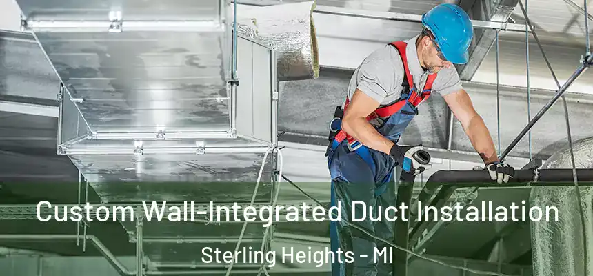 Custom Wall-Integrated Duct Installation Sterling Heights - MI