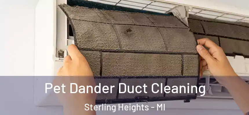 Pet Dander Duct Cleaning Sterling Heights - MI